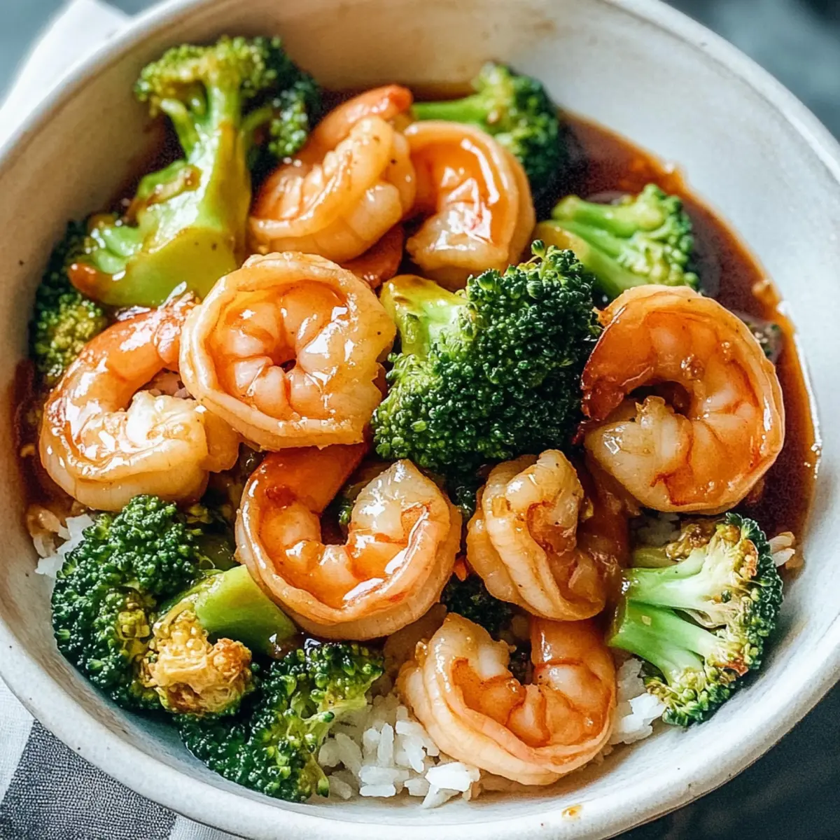 Easy Shrimp and Broccoli