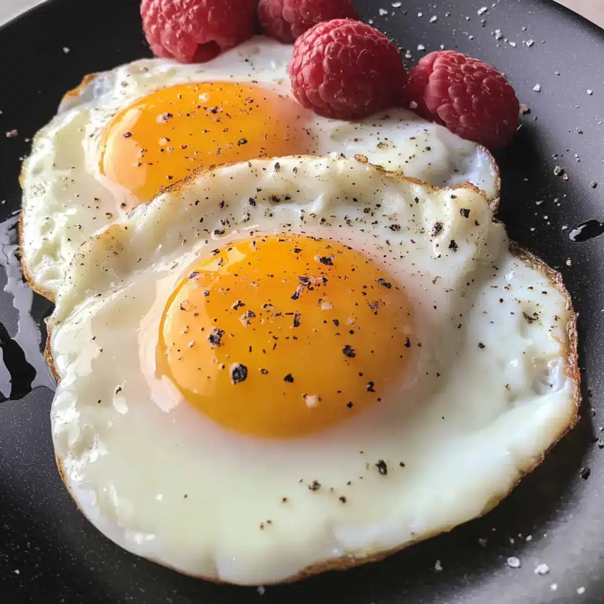 Fried Eggs in Air Fryer