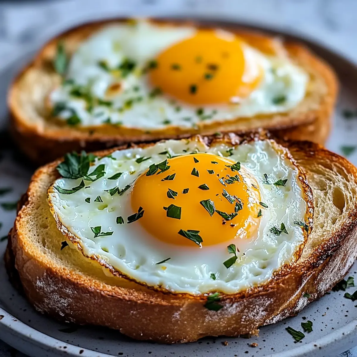 Air Fryer Egg and Cheese Toast