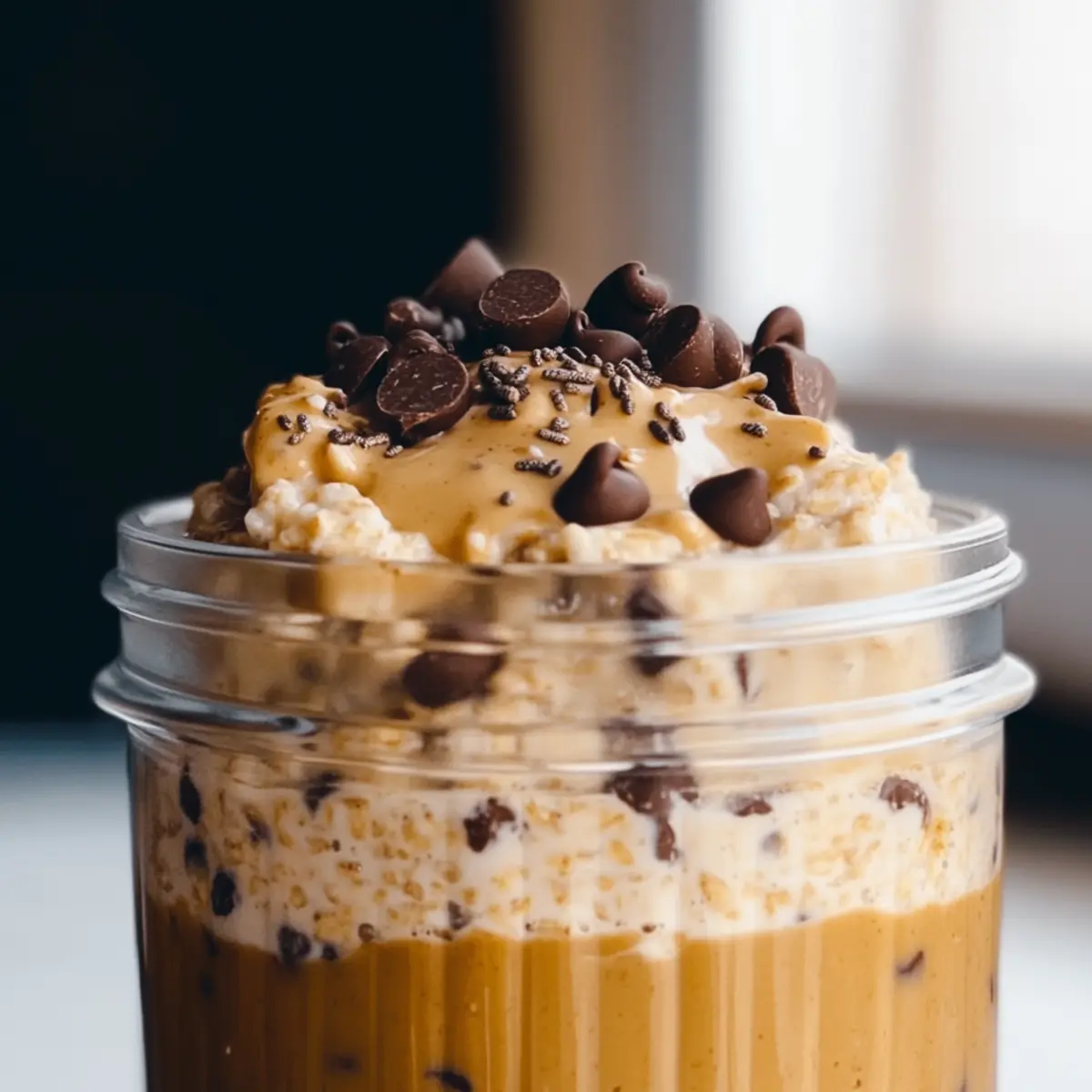 Cookie Dough Overnight Oats