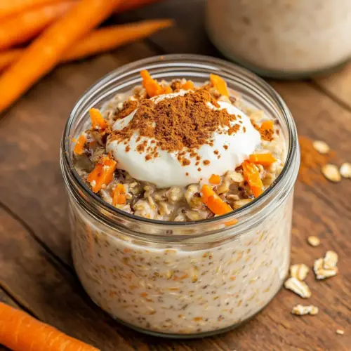 Carrot Cake Overnight Oats
