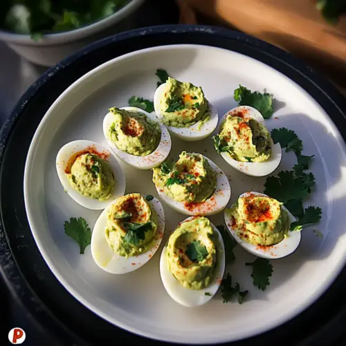 Avocado Deviled Eggs
