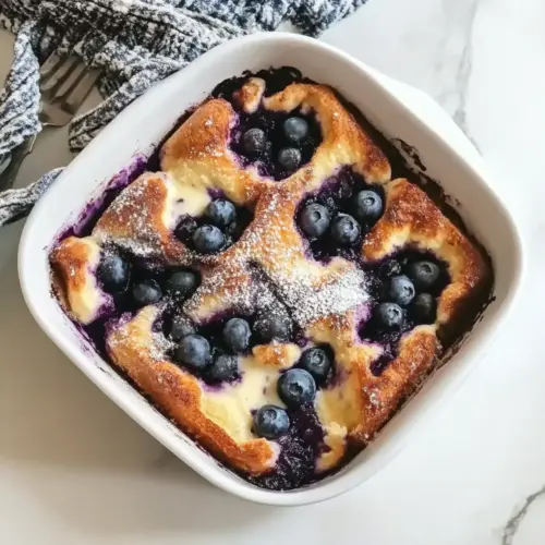 Blueberry French Toast Casserole