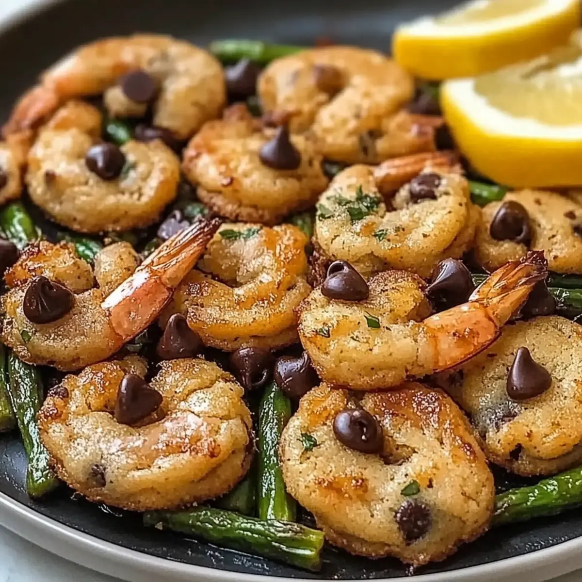 Lemon Garlic Shrimp and Asparagus