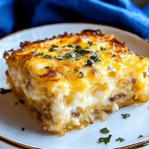 Hash Brown Egg Casserole