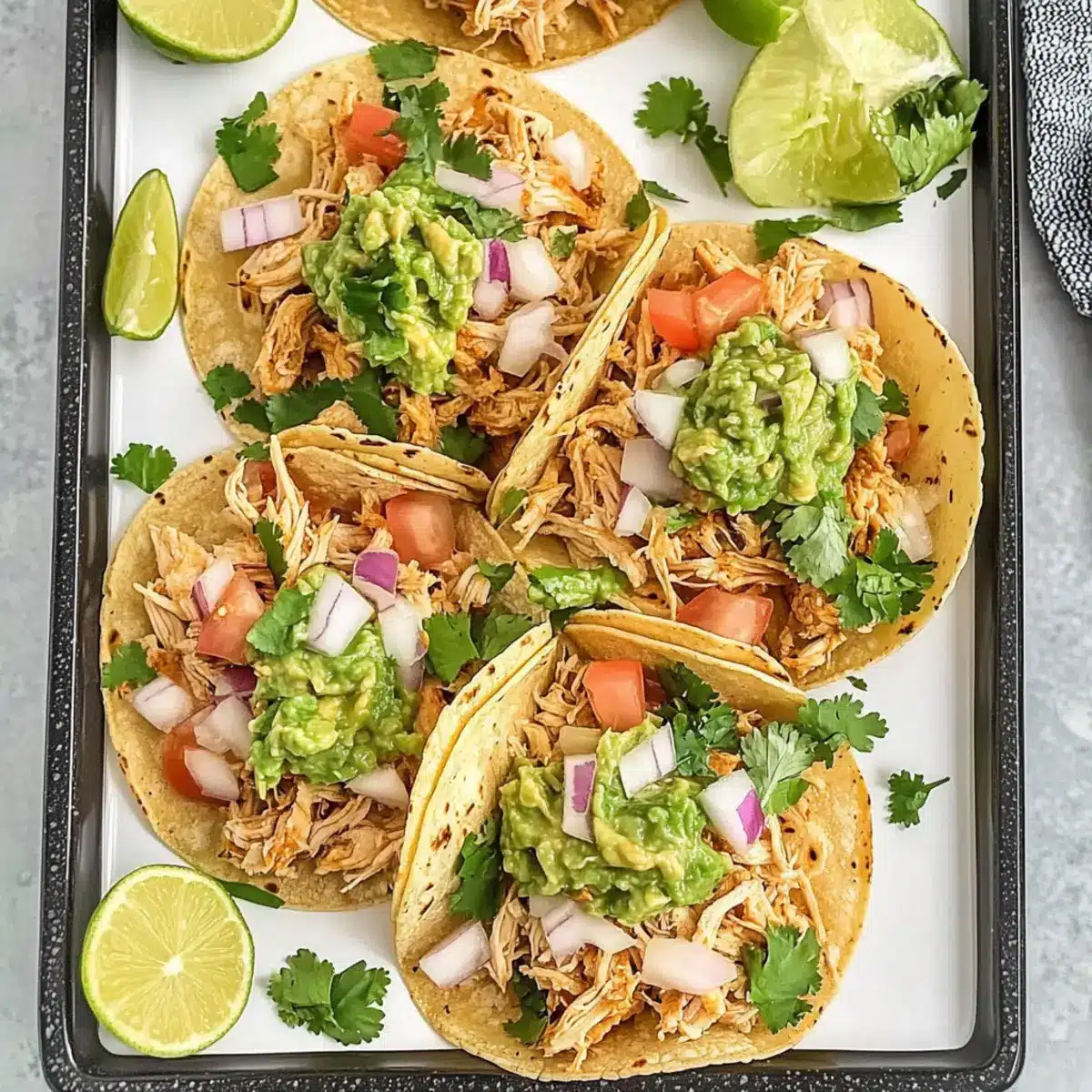 Crockpot Chicken Tacos
