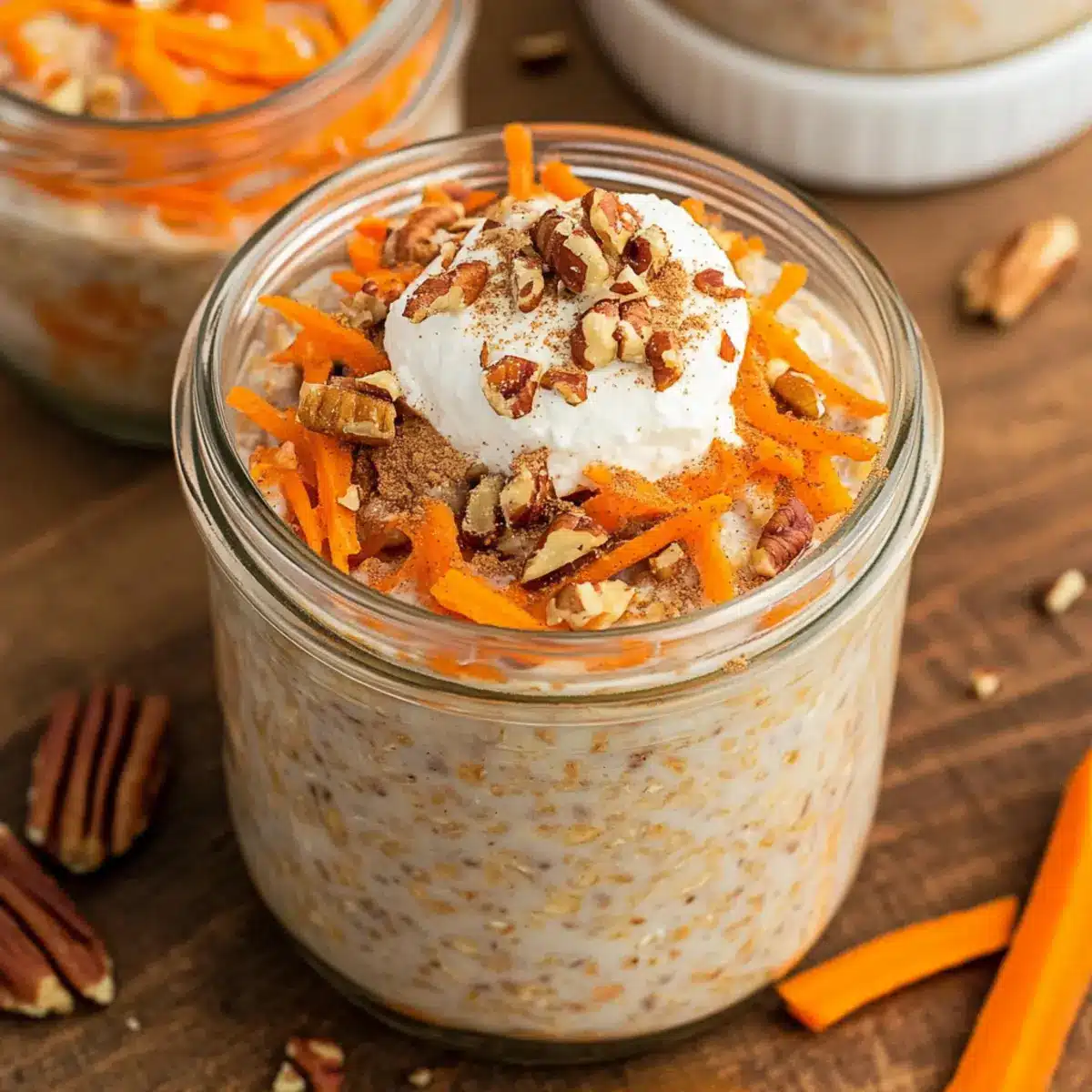 Carrot Cake Overnight Oats