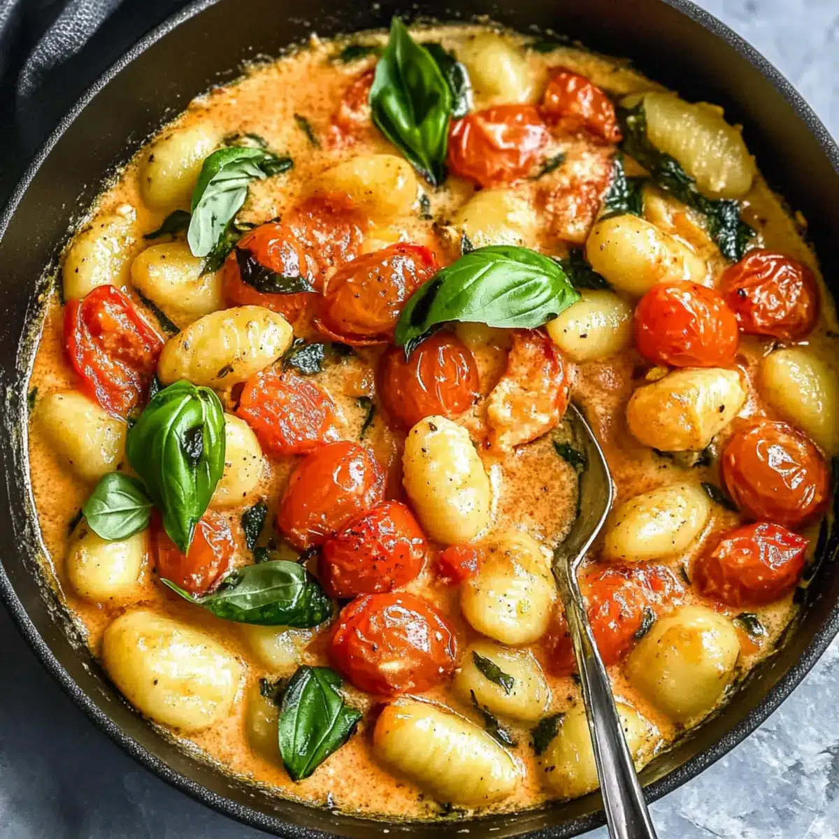 Creamy Roasted Tomato Gnocchi