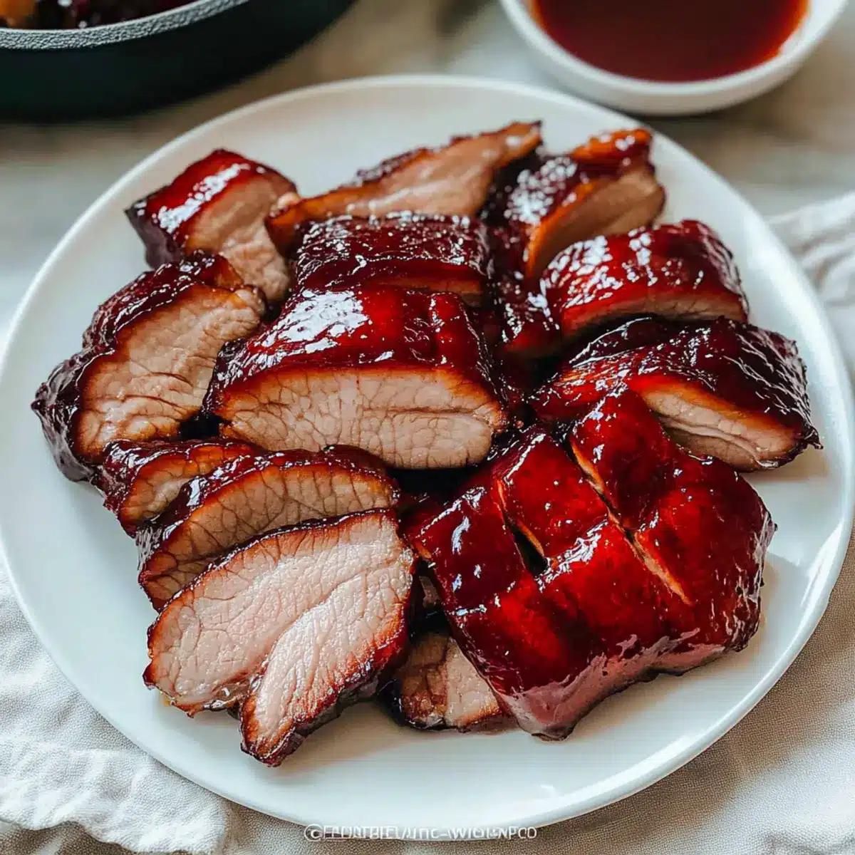 Air Fryer Char Siu Pork