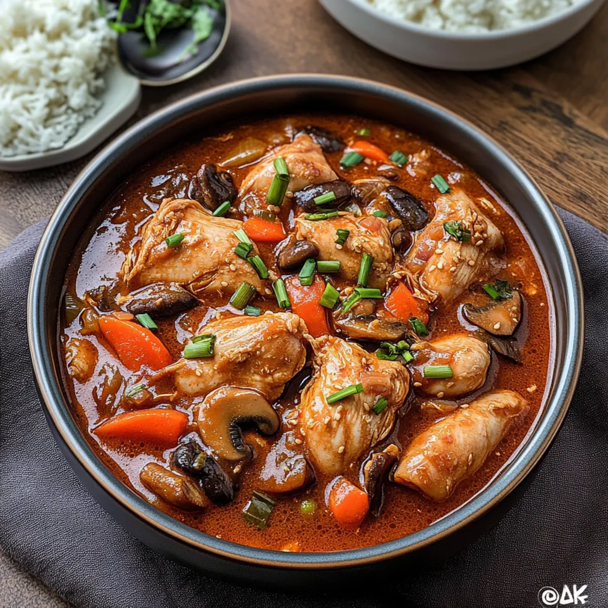 Korean Chicken Stew