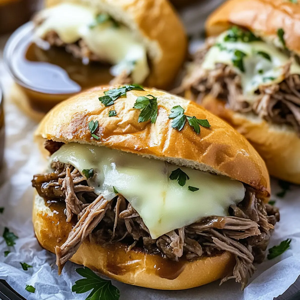 Crafting Crockpot French Dip Sandwiches