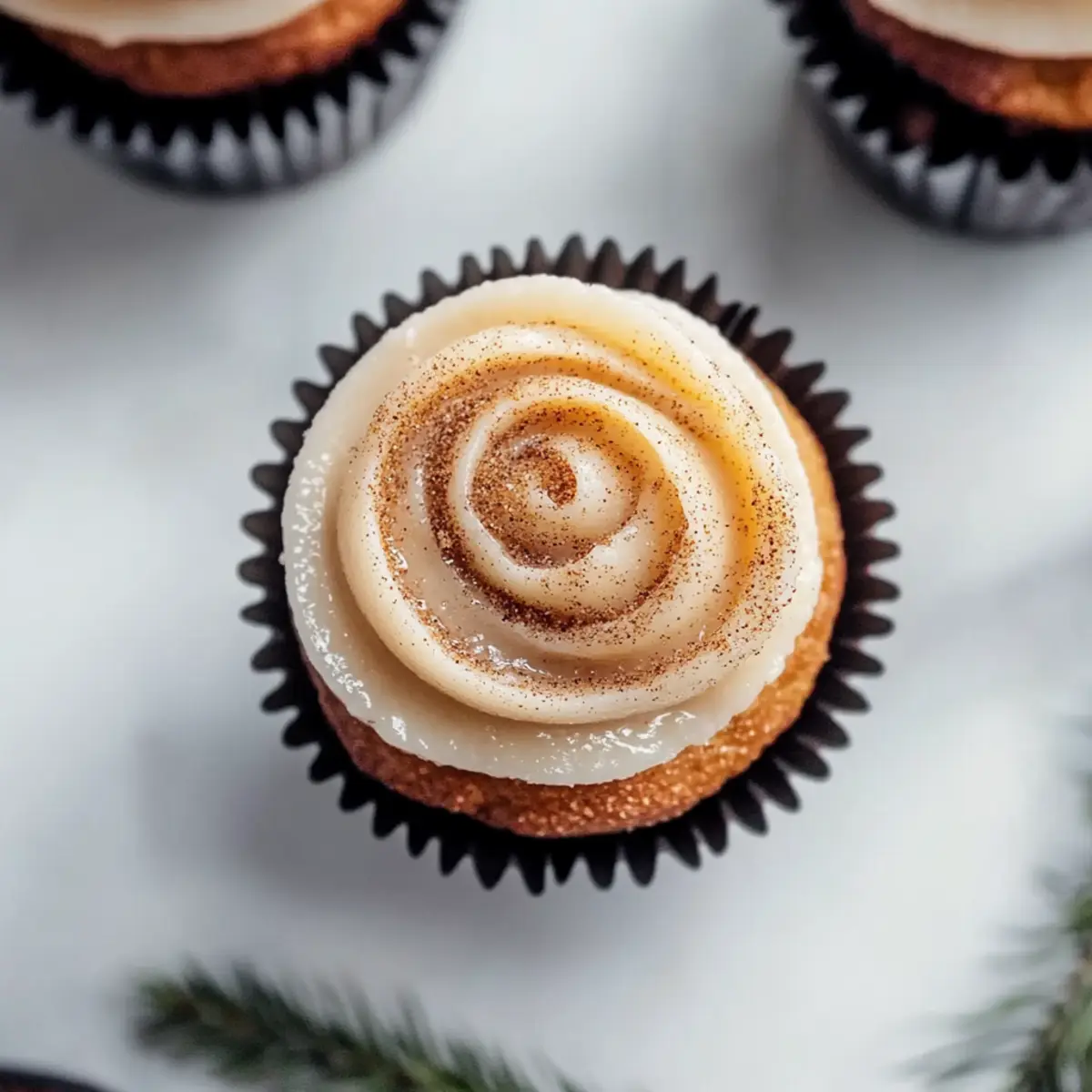 Cinnamon Roll Cupcakes