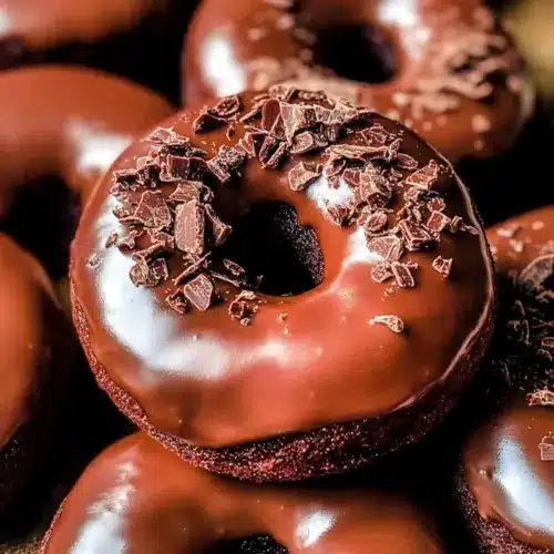 Chocolate Cake Donuts