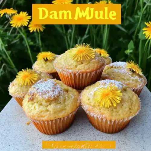 Dandelion Muffins Recipe