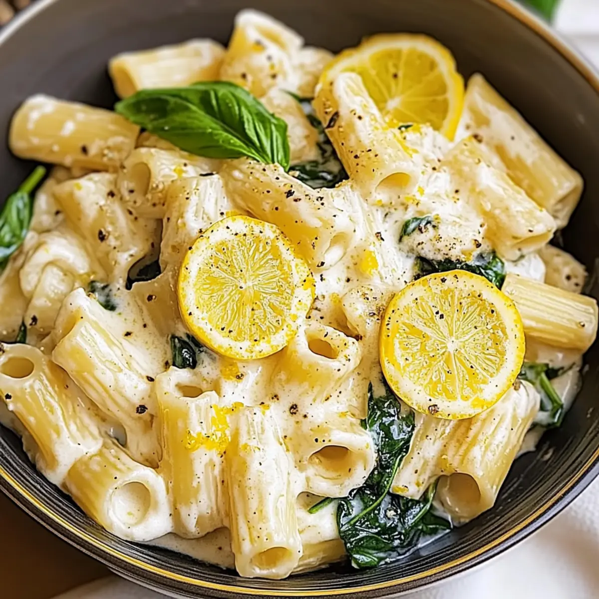 Easy Creamy Lemon Ricotta Pasta